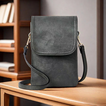 Bolso Alma | Diseño minimalista en cuero PU con tamaño compacto para llevar el móvil y lo esencial.