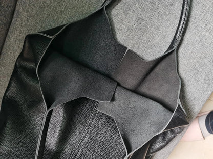 Bolso Miranda | Cuero vacuno suave con gran capacidad y diseño tipo bucket para el uso diario.