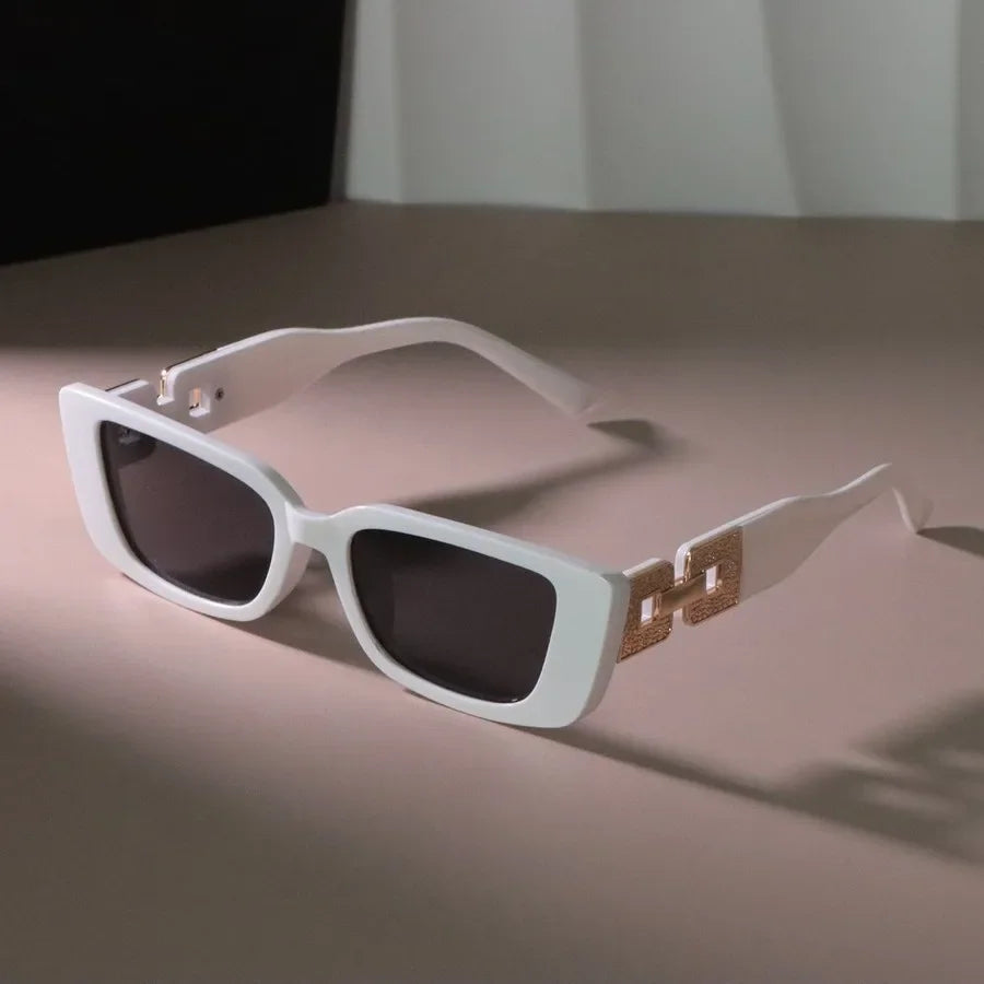 Montelier Prime | Gafas de Sol Cuadradas Clásicas Unisex | Lentes Espejadas para Hombre y Mujer | Diseño de Montura Pequeña con Estilo Elegante