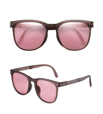 Virello Flex | Gafas de Sol Plegables Ultraligeras Unisex | Protección UV para Hombre y Mujer | Diseño Compacto y Portátil para Uso Diario