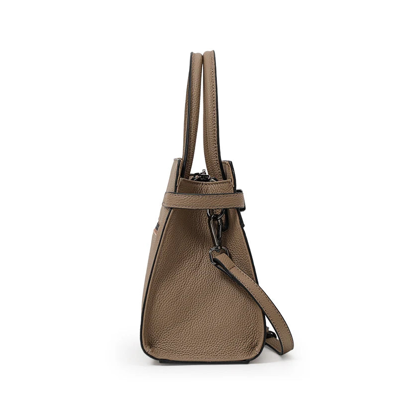 Bolso Noréline | Cuero Genuino de Primera Capa con Diseño Tote Profesional