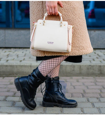Bolso Isabella | Cuero dividido de alta calidad con diseño elegante y gran capacidad.