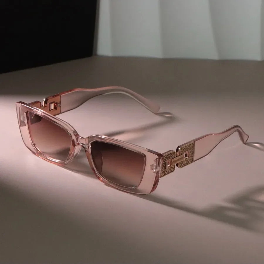 Montelier Prime | Gafas de Sol Cuadradas Clásicas Unisex | Lentes Espejadas para Hombre y Mujer | Diseño de Montura Pequeña con Estilo Elegante