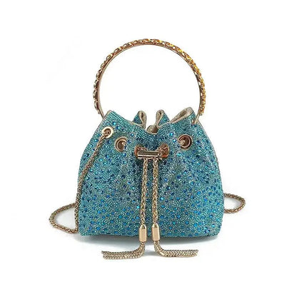 Bolso Élysia | Acabado con Cristales de Estrás y Brillo Sofisticado