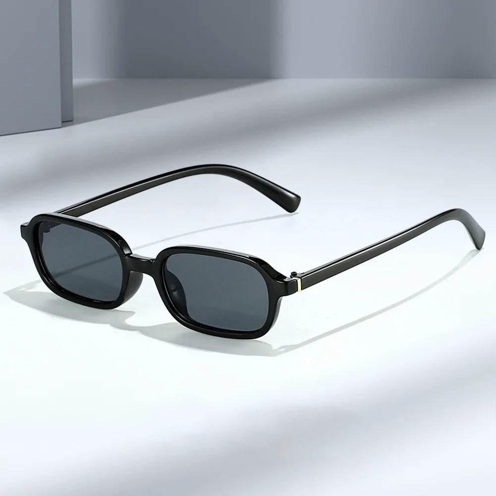 Avenor Edge | Gafas de Sol Rectangulares Vintage Unisex | Protección UV400 para Hombre y Mujer | Diseño Retro de Montura Pequeña y Estilo 2026