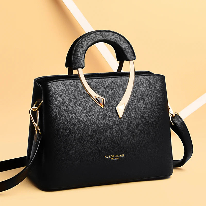 Bolso Marivelle | Cuero Sintético Textura Lichi con Cierre de Cremallera