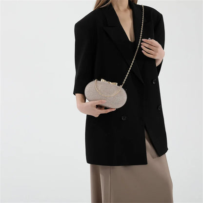 Bolso Aureline | Acabado Glitter con Asa Superior Elegante