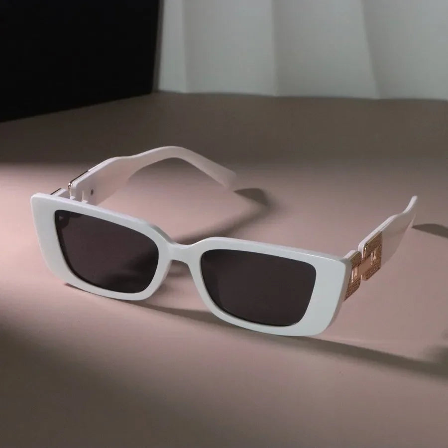 Montelier Prime | Gafas de Sol Cuadradas Clásicas Unisex | Lentes Espejadas para Hombre y Mujer | Diseño de Montura Pequeña con Estilo Elegante