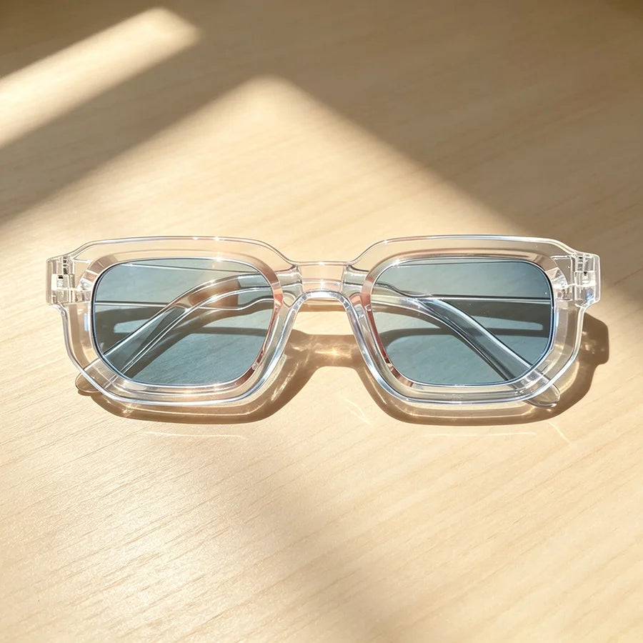 Gafas de Sol VALTHERA™ Rectangulares para Mujer y Hombre | Diseño Retro Vintage | Estilo Luxury | Protección UV400