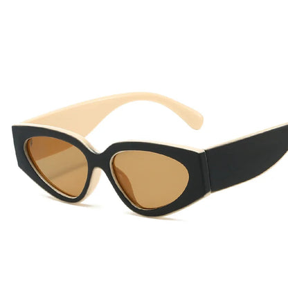 Ravelle Éclipse | Gafas de Sol Cat Eye Vintage Unisex | Diseño Ovalado para Hombre y Mujer | Estilo Retro Elegante para Uso Diario