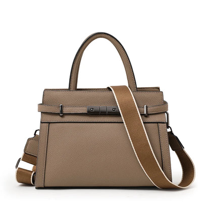 Bolso Noréline | Cuero Genuino de Primera Capa con Diseño Tote Profesional