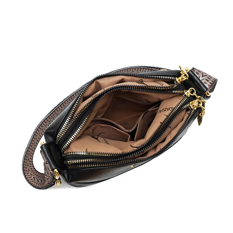 Bolso Valentina | Confeccionado en cuero 100% vacuno con diseño elegante y multifuncional.