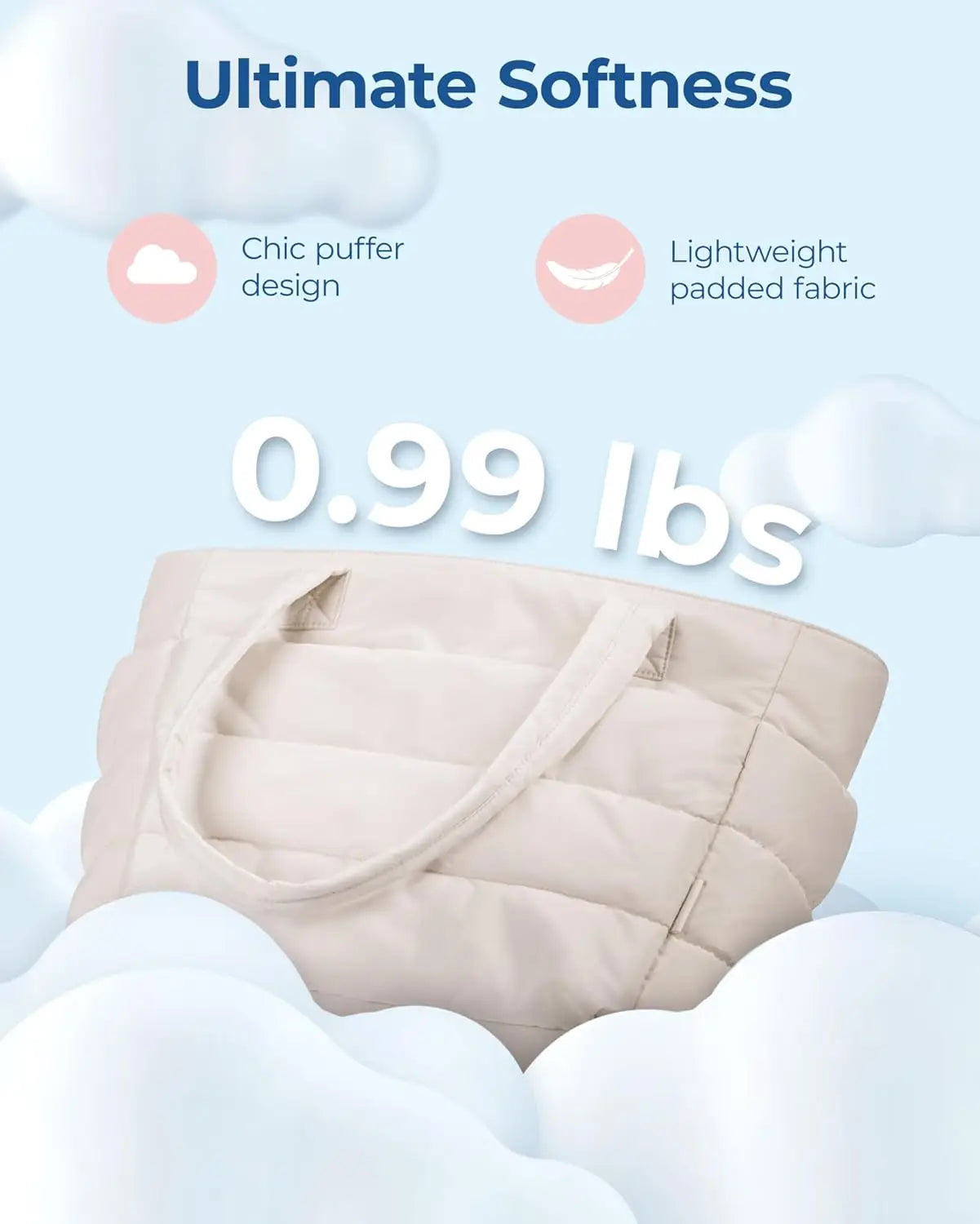 Bolso Sofía | Gran capacidad y diseño versátil, ideal para el trabajo, los estudios y las compras.