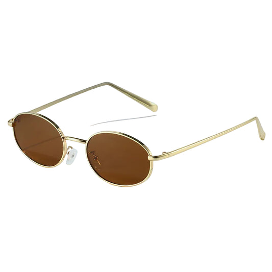 Gafas de Sol SAVELLE™ Ovaladas para Mujer | Diseño Retro con Estampado Leopardo | Estilo Vintage Chic | Protección UV400