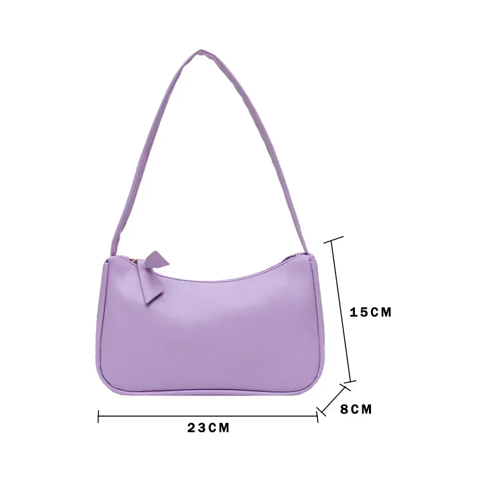 Bolso Célienne | Cuero Sintético Suave con Diseño Retro de Asa Superior