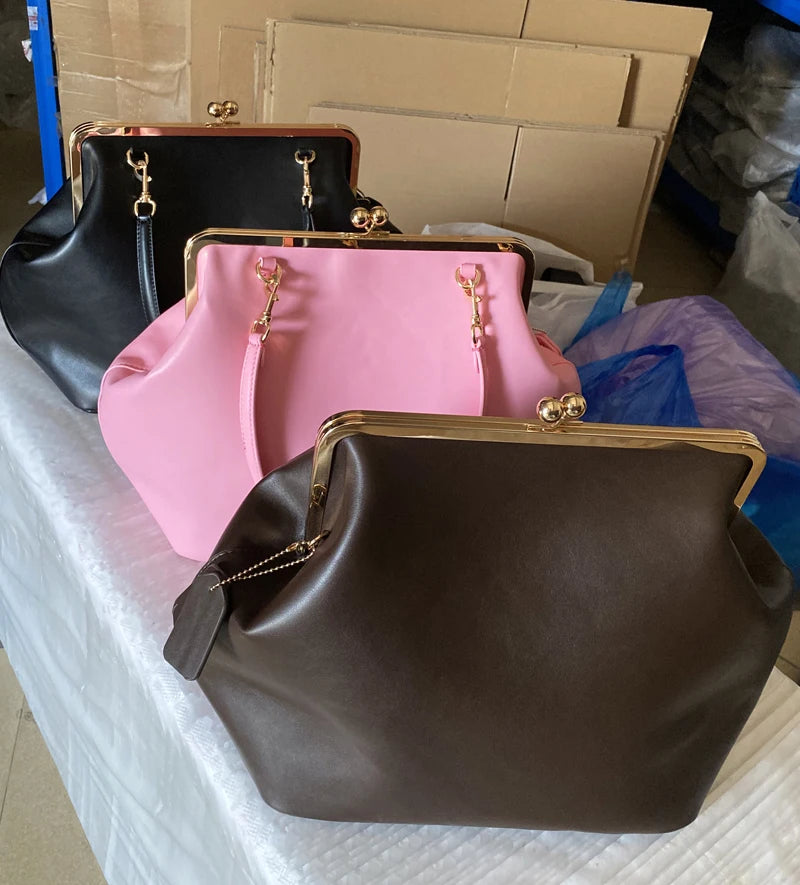 Bolso Aurisse | Gran Capacidad con Cierre Kiss Lock Clásico