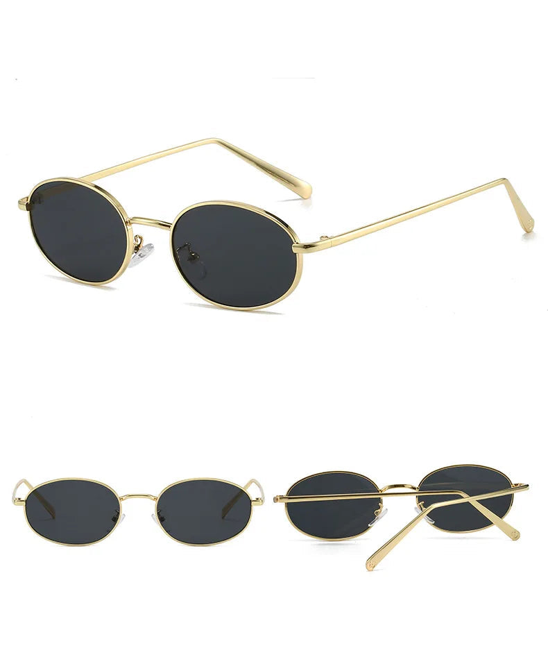 Gafas de Sol SAVELLE™ Ovaladas para Mujer | Diseño Retro con Estampado Leopardo | Estilo Vintage Chic | Protección UV400