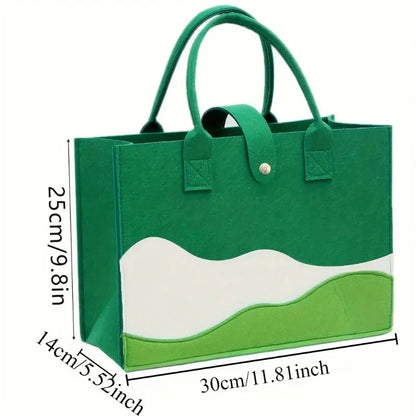Bolso Siena Rayas | Tote de Lona a Rayas con Diseño Multifuncional y Gran Capacidad
