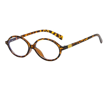 Lunaria Nova | Gafas Ovaladas Retro Y2K para Mujer | Lentes con Filtro de Luz Azul | Montura Ligera para Ordenador, Lectura y Uso Diario