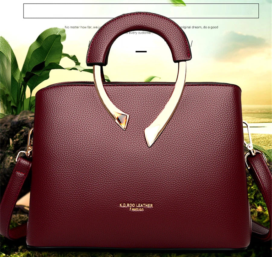 Bolso Marivelle | Cuero Sintético Textura Lichi con Cierre de Cremallera