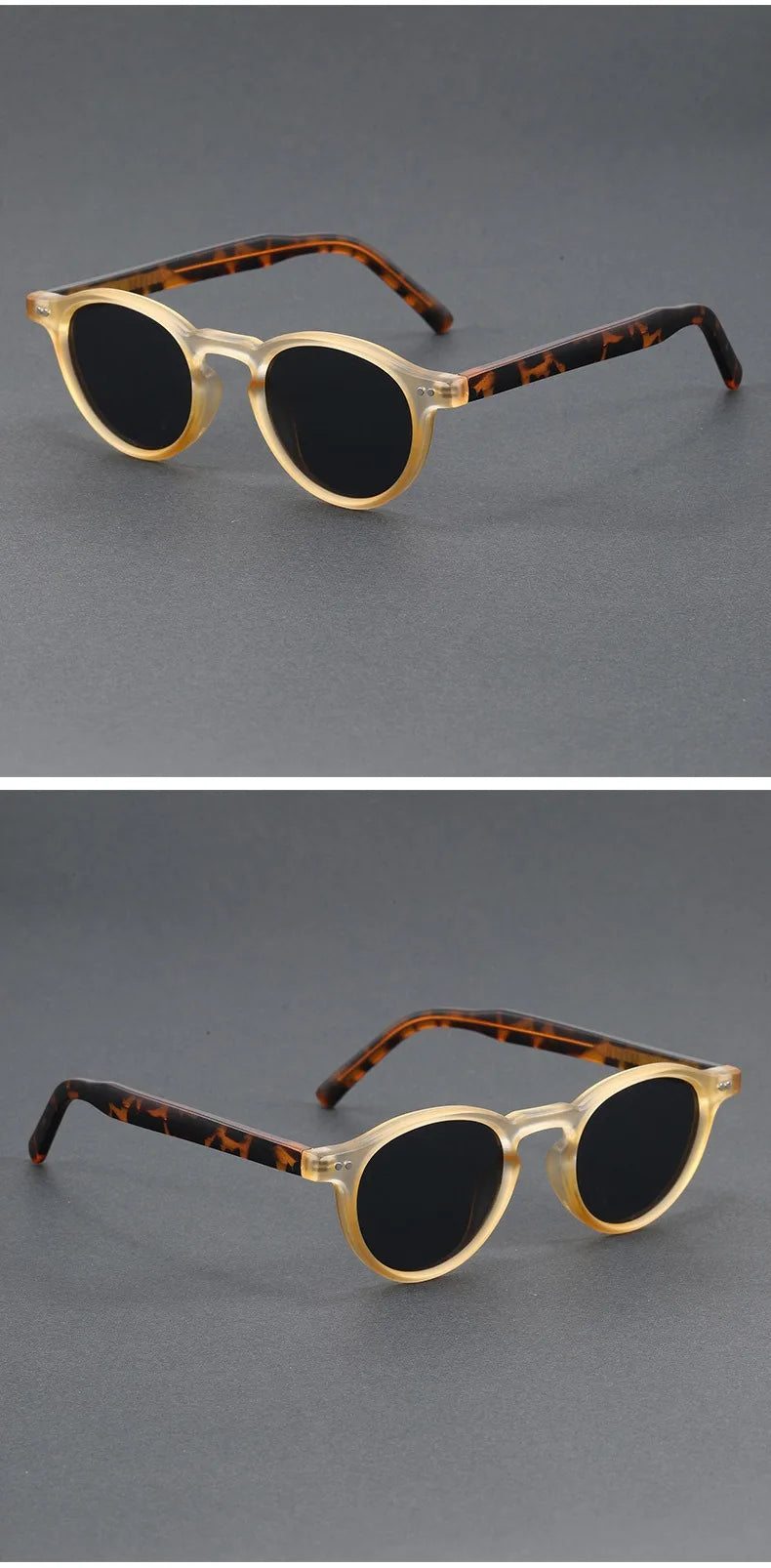 Velmont Orion | Gafas de Sol Polarizadas Unisex | Montura TR90 con Acabado en Acetato | Protección UV para Hombre y Mujer con Estilo Europeo