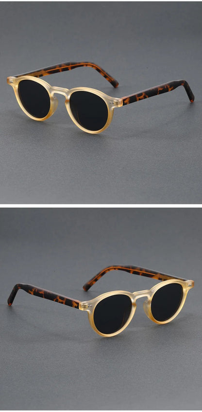 Velmont Orion | Gafas de Sol Polarizadas Unisex | Montura TR90 con Acabado en Acetato | Protección UV para Hombre y Mujer con Estilo Europeo