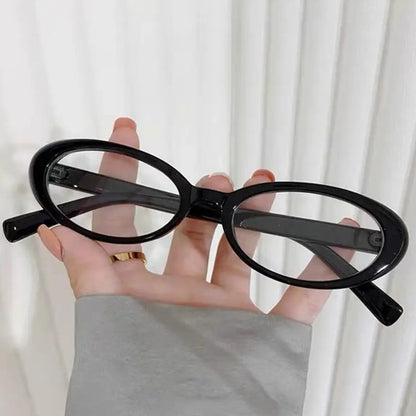 Lunaria Nova | Gafas Ovaladas Retro Y2K para Mujer | Lentes con Filtro de Luz Azul | Montura Ligera para Ordenador, Lectura y Uso Diario