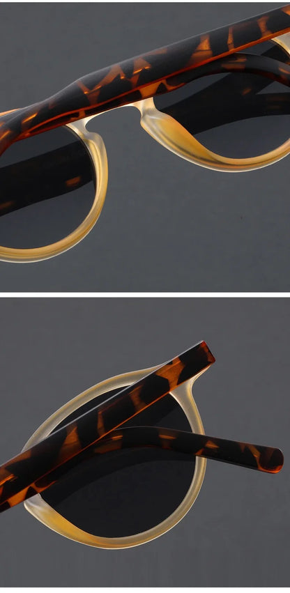 Velmont Orion | Gafas de Sol Polarizadas Unisex | Montura TR90 con Acabado en Acetato | Protección UV para Hombre y Mujer con Estilo Europeo
