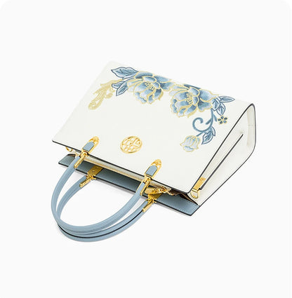 Bolso Jade Imperial | Bordado Tradicional Chino con Estilo Vintage y Elegancia Atemporal