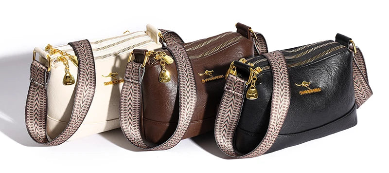 Bolso Valentina | Confeccionado en cuero 100% vacuno con diseño elegante y multifuncional.