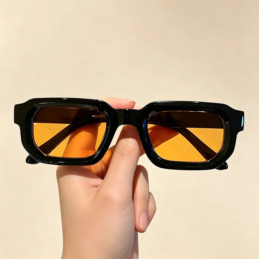 Gafas de Sol VALTHERA™ Rectangulares para Mujer y Hombre | Diseño Retro Vintage | Estilo Luxury | Protección UV400