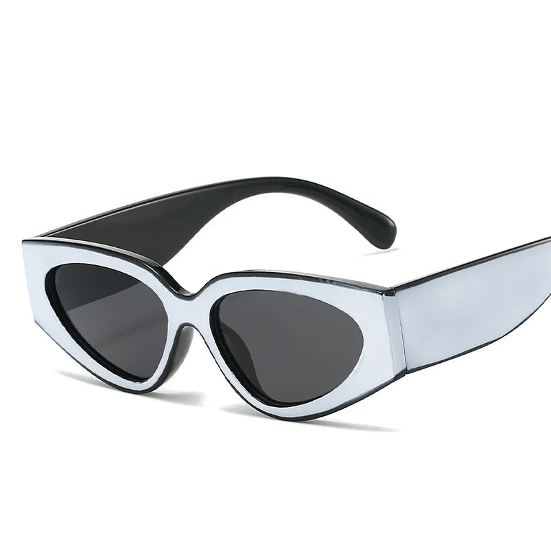 Ravelle Éclipse | Gafas de Sol Cat Eye Vintage Unisex | Diseño Ovalado para Hombre y Mujer | Estilo Retro Elegante para Uso Diario