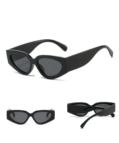 Ravelle Éclipse | Gafas de Sol Cat Eye Vintage Unisex | Diseño Ovalado para Hombre y Mujer | Estilo Retro Elegante para Uso Diario