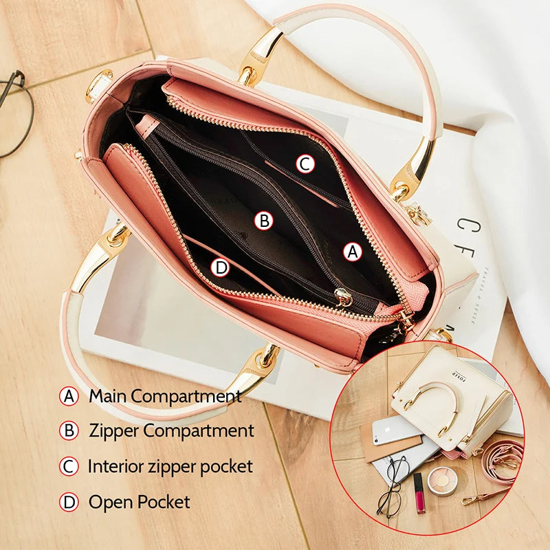 Bolso Isabella | Cuero dividido de alta calidad con diseño elegante y gran capacidad.