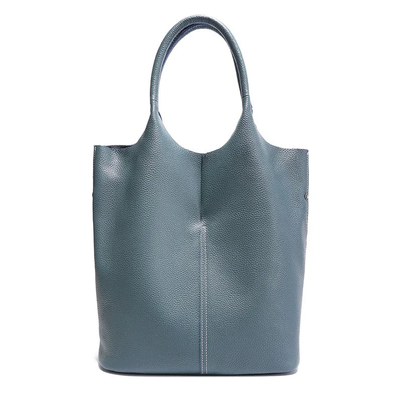 Bolso Miranda | Cuero vacuno suave con gran capacidad y diseño tipo bucket para el uso diario.