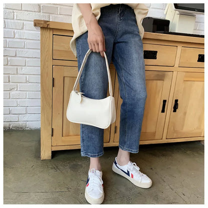 Bolso Célienne | Cuero Sintético Suave con Diseño Retro de Asa Superior