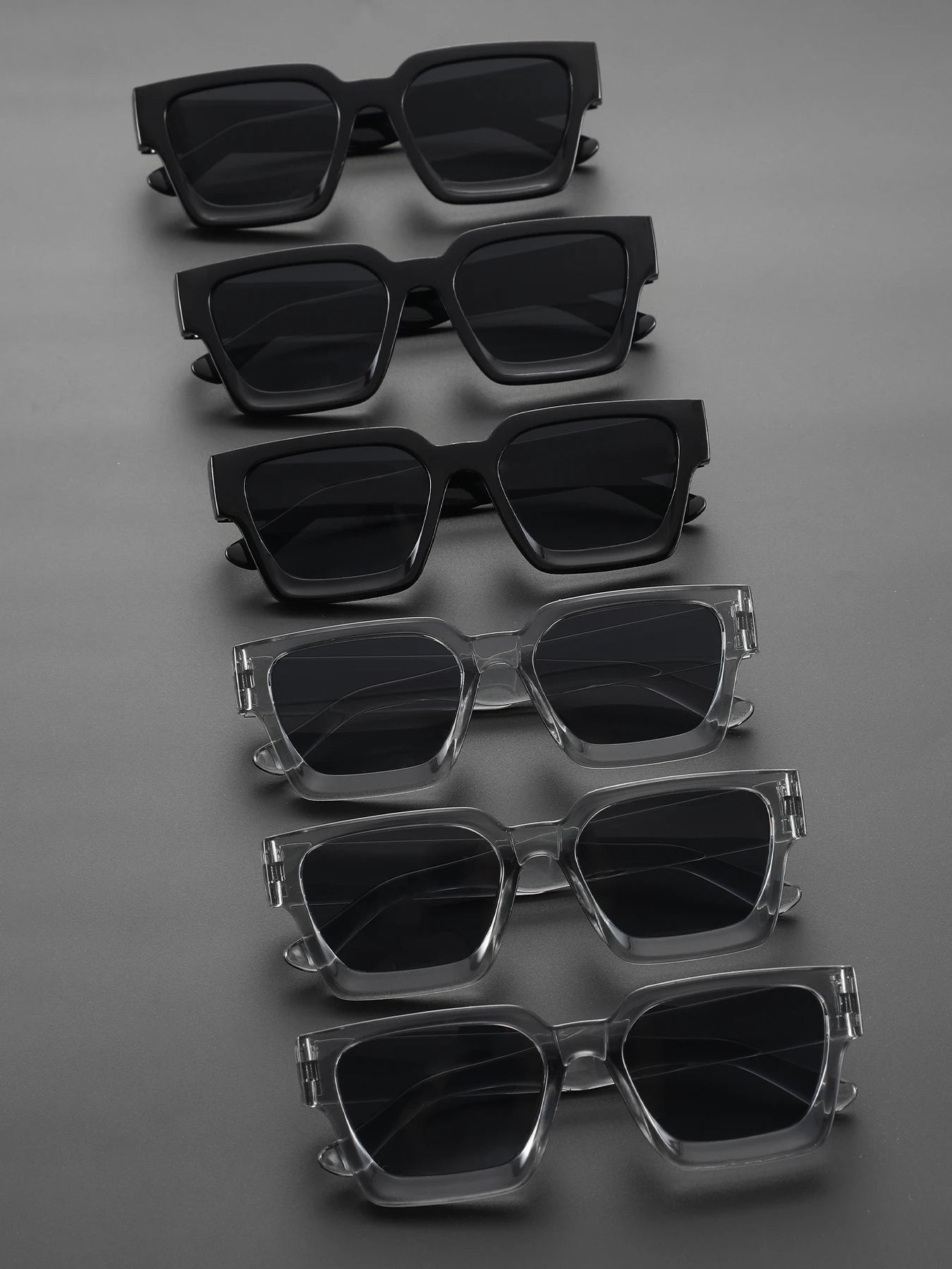 Gafas de Sol ARVION™ Cuadradas para Mujer y Hombre | Diseño Clásico de Montura Plástica | Estilo Casual | Protección UV400