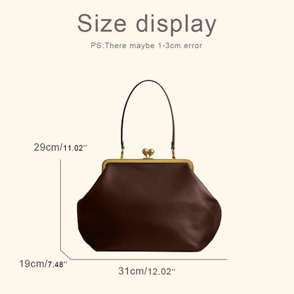 Bolso Aurisse | Gran Capacidad con Cierre Kiss Lock Clásico