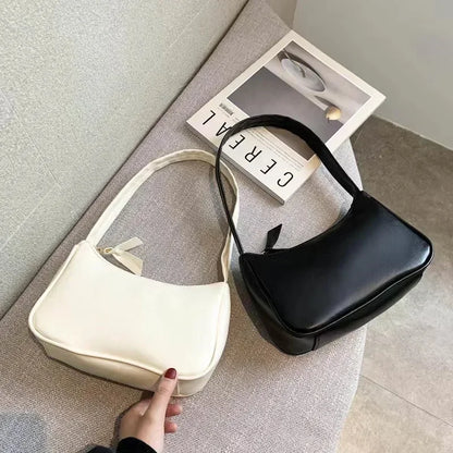 Bolso Célienne | Cuero Sintético Suave con Diseño Retro de Asa Superior