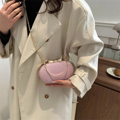Bolso Aureline | Acabado Glitter con Asa Superior Elegante
