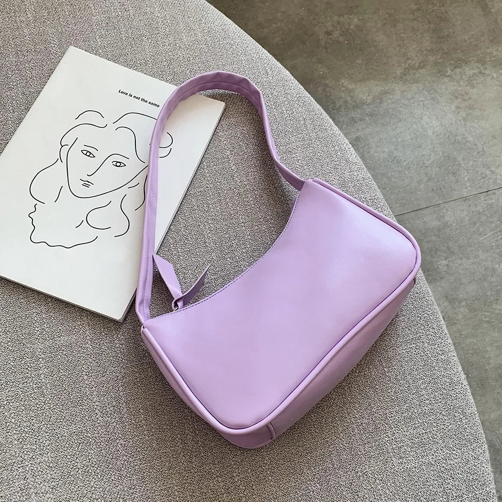 Bolso Célienne | Cuero Sintético Suave con Diseño Retro de Asa Superior
