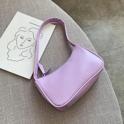 Bolso Célienne | Cuero Sintético Suave con Diseño Retro de Asa Superior