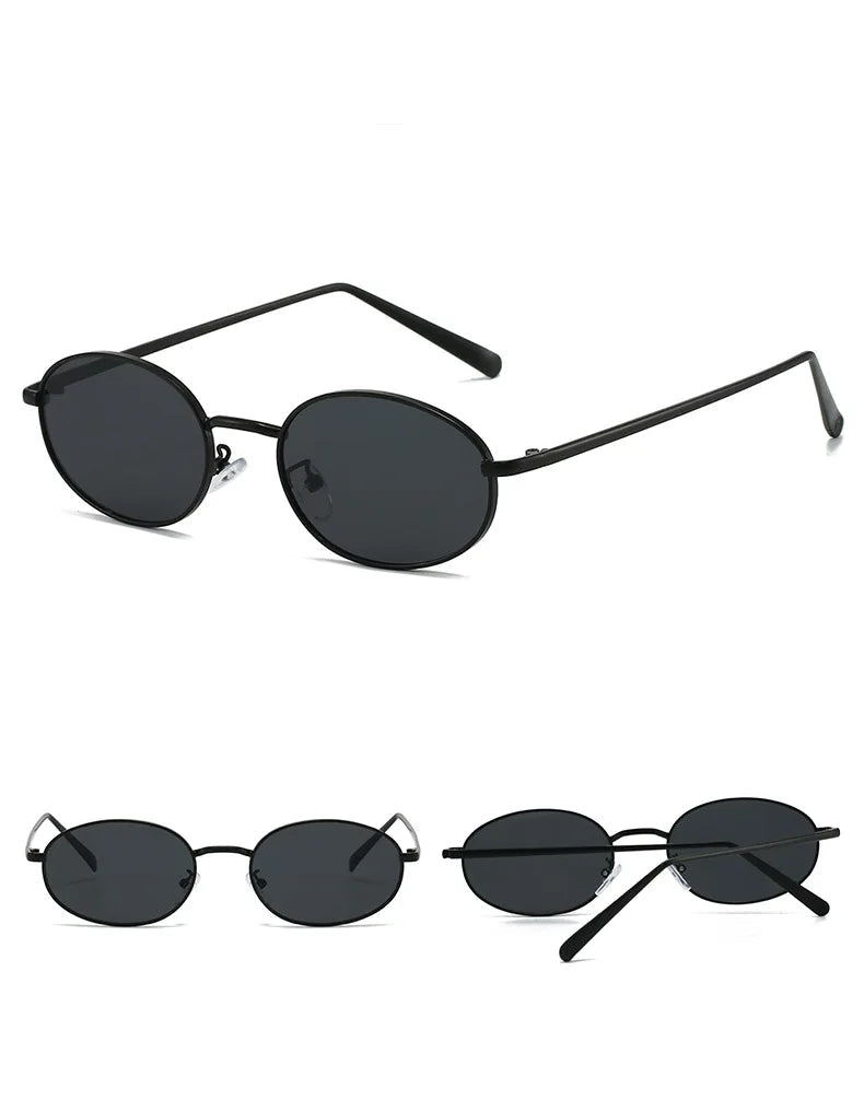 Gafas de Sol SAVELLE™ Ovaladas para Mujer | Diseño Retro con Estampado Leopardo | Estilo Vintage Chic | Protección UV400