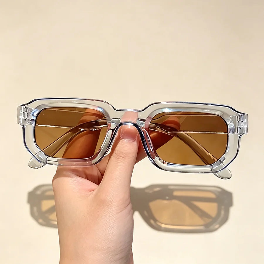 Gafas de Sol VALTHERA™ Rectangulares para Mujer y Hombre | Diseño Retro Vintage | Estilo Luxury | Protección UV400