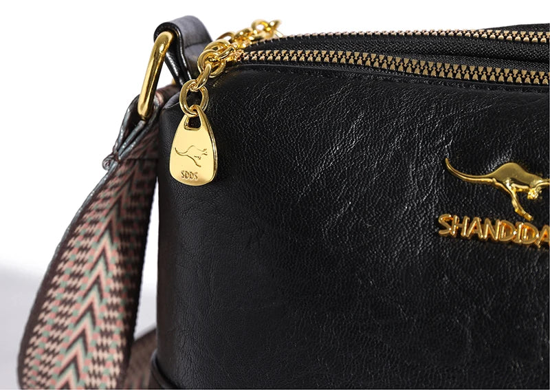 Bolso Valentina | Confeccionado en cuero 100% vacuno con diseño elegante y multifuncional.
