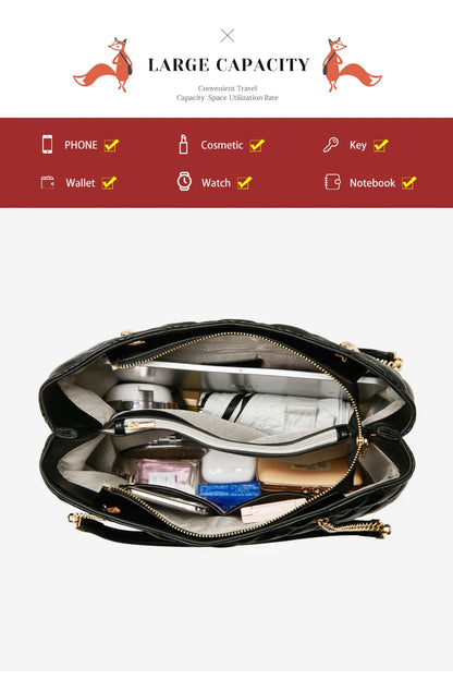 Bolso Valeria | Diseño acolchado clásico con estilo vintage para llevar al hombro.