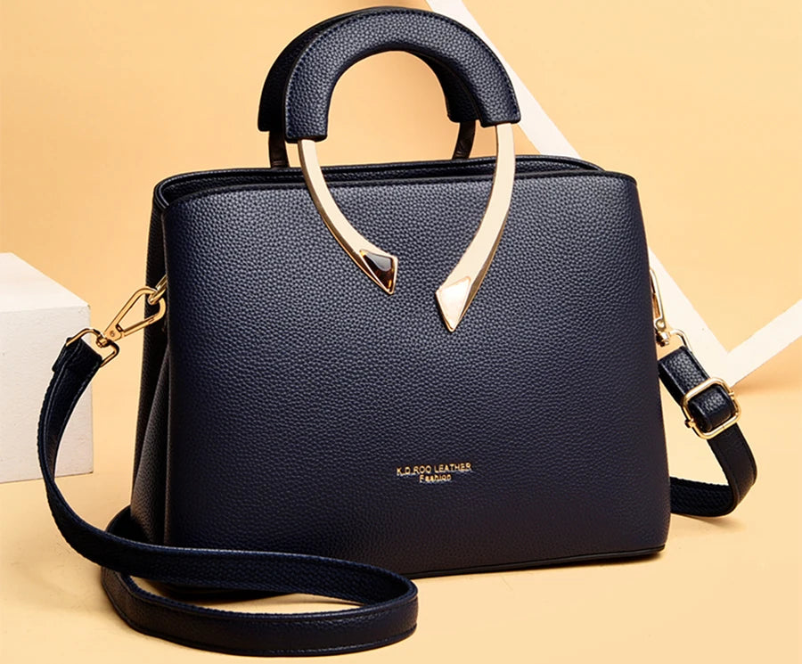 Bolso Marivelle | Cuero Sintético Textura Lichi con Cierre de Cremallera