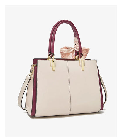 Bolso Xiélia | Cuero Genuino con Bordado Clásico Inspiración Oriental