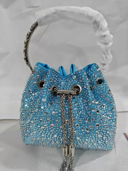 Bolso Élysia | Acabado con Cristales de Estrás y Brillo Sofisticado