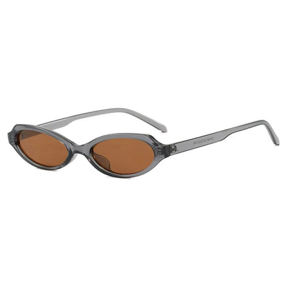 Gafas de Sol Ovaladas Cat Eye para Mujer y Hombre | Protección UV400 | Diseño Vintage Punk | Lentes Verdes